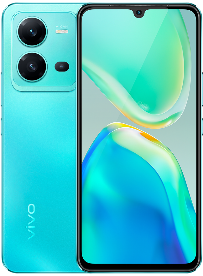 

Смартфон vivo V25 5G, Морская волна, vivo V25 Морская волна