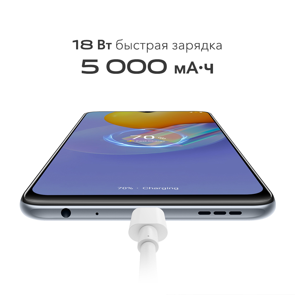 Смартфон vivo Y31 128 GB, купить телефон виво Y 31 чёрный асфальт ...