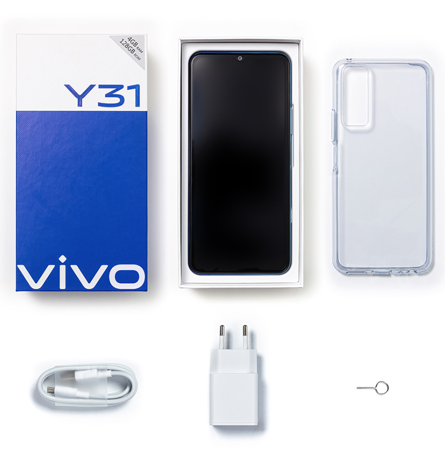 Смартфон vivo Y31 голубой океан, купить телефон виво Y 31 ...