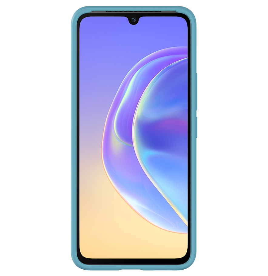 Голубой чехол для vivo V21