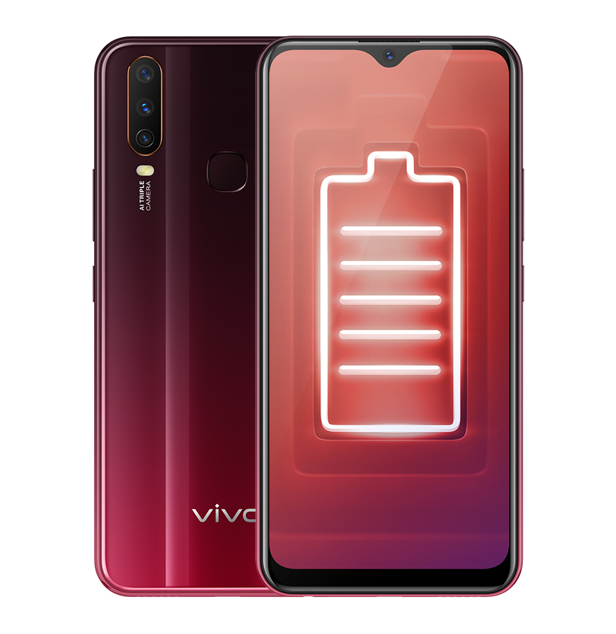 Смартфон vivo Y12 64 ГБ красный купить, цены и характеристики